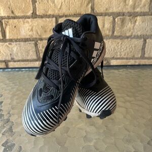 Adidas Black and White Sneakers Dynamic Design